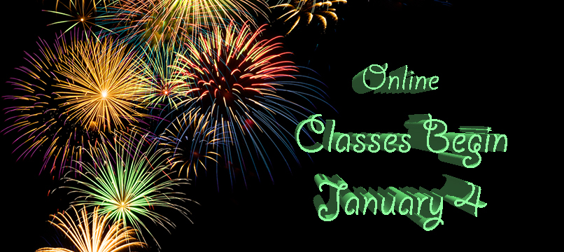 Online classes start January 4