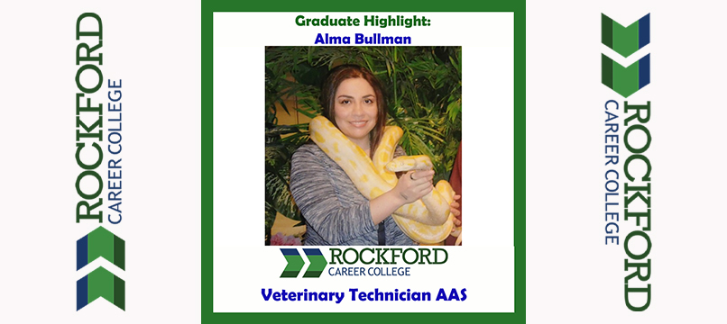 We Proudly Present Veterinary Technician Graduate Alma Bullman