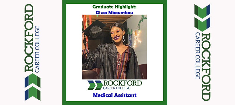 We Proudly Present Medical Assistant Graduate Gisca Mboumbou