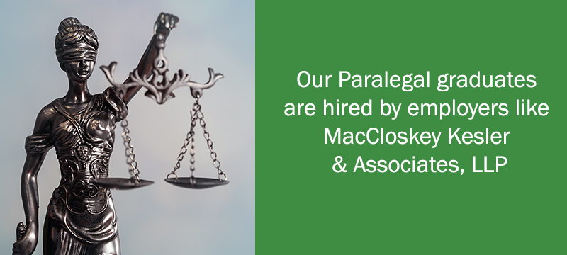 Paralegal Job Opportunities Include MacCloskey Kesler & Associates, LLP, Rockford, IL | ROCKFORD CAREER COLLEGE