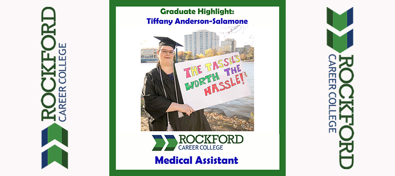 We Proudly Present Medical Assistant Graduate Tiffany Anderson-Salamone