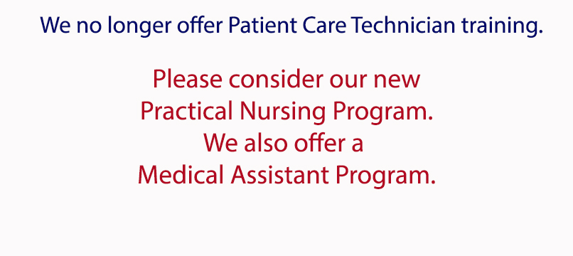 Patient Care Technician Diploma Program | ROCKFORD CAREER COLLEGE