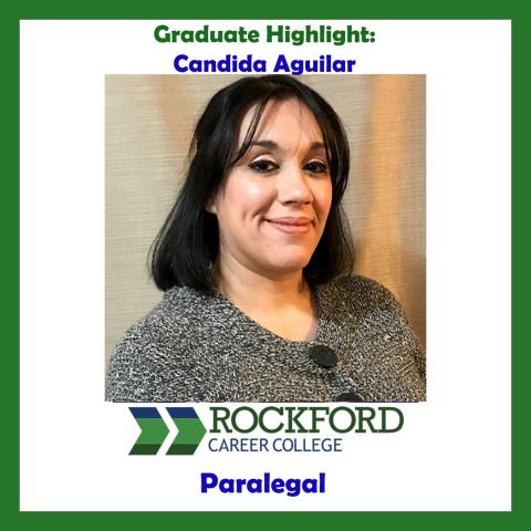 We Proudly Present Paralegal Graduate Candida Aguilar