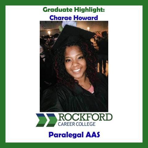 We Proudly Present Paralegal Graduate Charae Howard