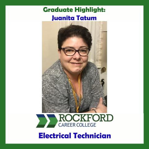 Electrical Technician Graduate Highlight:  Juanita Tatum
