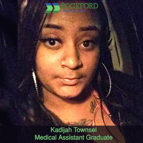 Graduate Highlight - Kadijah Townsel - Medical Assistant 