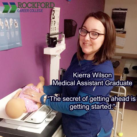 Graduate Highlight - Kierra Weilson Medical Assistant