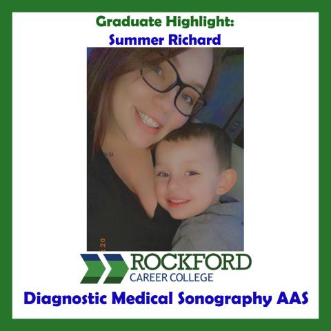 We Proudly Present Diagnostic Medical Sonography Graduate Summer Richard