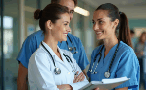 medical assistant juggling work and school