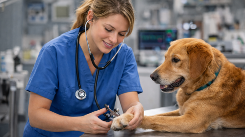 What do veterinary technicians do? They support veterinary doctors and assist with animal care and surgery, among other tasks.